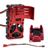 Maxbell 3340 RC Cooling Fan Repair 540 Heat Sink Motor Fan for Vxl-3S Red