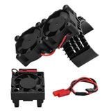 Maxbell 3340 RC Cooling Fan Repair 540 Heat Sink Motor Fan for Vxl-3S Black