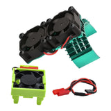 Maxbell 3340 RC Cooling Fan Repair 540 Heat Sink Motor Fan for Vxl-3S Green