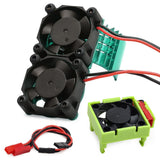 Maxbell 3340 RC Cooling Fan Repair 540 Heat Sink Motor Fan for Vxl-3S Green
