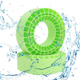 Maxbell 2Pcs Tire Inserts for 1/10 RC Crawler Trucks Replacement Wheel Tires Inserts Green