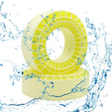 Maxbell 2Pcs Tire Inserts for 1/10 RC Crawler Trucks Replacement Wheel Tires Inserts Yellow