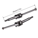Maxbell 2 Pieces RC Car Rear Wheel Axle Truck Easy to Install 1:24 Scale for Micro-b