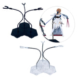 Maxbell Action Figure Stand Decor Action Figure Accessories Display Stand Figure Toy Black
