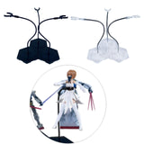 Maxbell Action Figure Stand Decor Action Figure Accessories Display Stand Figure Toy Black