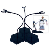 Maxbell Action Figure Stand Decor Action Figure Accessories Display Stand Figure Toy Black