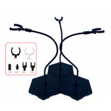Maxbell Action Figure Stand Decor Action Figure Accessories Display Stand Figure Toy Black