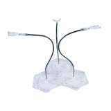 Maxbell Action Figure Stand Decor Action Figure Accessories Display Stand Figure Toy Clear