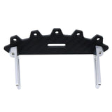 Maxbell 1/10 RC Crawler Carbon Fiber Front Bumper Easy to Install RC Car Accessories