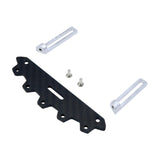 Maxbell 1/10 RC Crawler Carbon Fiber Front Bumper Easy to Install RC Car Accessories