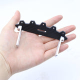 Maxbell 1/10 RC Crawler Carbon Fiber Front Bumper Easy to Install RC Car Accessories