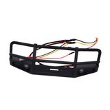 Maxbell Front Bumper with LED Light Upgrade for 1/18TH RC Crawler Car Fcx18 LC80 Style A