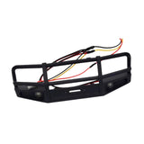 Maxbell Front Bumper with LED Light Upgrade for 1/18TH RC Crawler Car Fcx18 LC80 Style A
