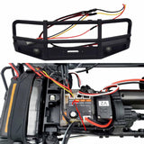 Maxbell Front Bumper with LED Light Upgrade for 1/18TH RC Crawler Car Fcx18 LC80 Style A