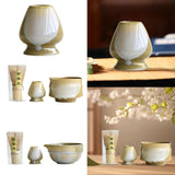 Maxbell Matcha Whisk Holder Tea Ceremony Teaware Whisks Stand for Kitchen Restaurant