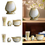 Maxbell Matcha Whisk Holder Tea Ceremony Teaware Whisks Stand for Kitchen Restaurant
