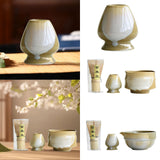 Maxbell Matcha Whisk Holder Tea Ceremony Teaware Whisks Stand for Kitchen Restaurant