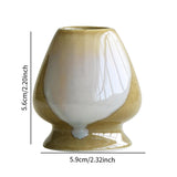 Maxbell Matcha Whisk Holder Tea Ceremony Teaware Whisks Stand for Kitchen Restaurant