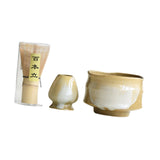 Maxbell 3 Pieces Japanese Matcha Whisk Set and Whisk Holder for Tea House Tea Lovers A