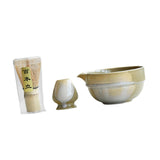 Maxbell 3 Pieces Japanese Matcha Whisk Set and Whisk Holder for Tea House Tea Lovers B