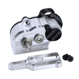 Maxbell Lcg Transmission Gearbox Sturdy Lightweight with Slipper Pad DIY Accessories Silver