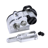 Maxbell Lcg Transmission Gearbox Sturdy Lightweight with Slipper Pad DIY Accessories Silver