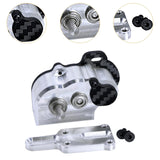 Maxbell Lcg Transmission Gearbox Sturdy Lightweight with Slipper Pad DIY Accessories Silver