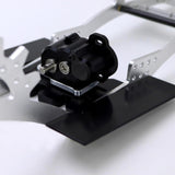 Maxbell Lcg Transmission Gearbox Sturdy Lightweight with Slipper Pad DIY Accessories Silver