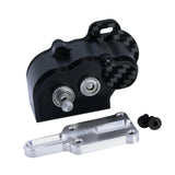 Maxbell Lcg Transmission Gearbox Sturdy Lightweight with Slipper Pad DIY Accessories Black