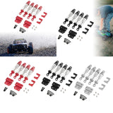 Maxbell 1/12 RC Car Shock Absorber Set Replaces Upgraded Kits for LC79 DIY Hobby Car Red
