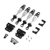 Maxbell 1/12 RC Car Shock Absorber Set Replaces Upgraded Kits for LC79 DIY Hobby Car Black