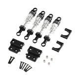 Maxbell 1/12 RC Car Shock Absorber Set Replaces Upgraded Kits for LC79 DIY Hobby Car Black