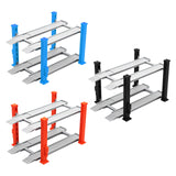 Maxbell 1/64 Parking Lot Scene Display Case Layout Alloy Car Model Toy Display Stand blue