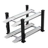 Maxbell 1/64 Parking Lot Scene Display Case Layout Alloy Car Model Toy Display Stand black