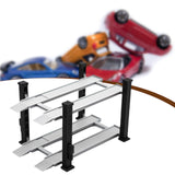 Maxbell 1/64 Parking Lot Scene Display Case Layout Alloy Car Model Toy Display Stand black