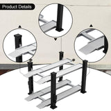 Maxbell 1/64 Parking Lot Scene Display Case Layout Alloy Car Model Toy Display Stand black