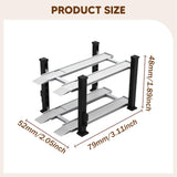 Maxbell 1/64 Parking Lot Scene Display Case Layout Alloy Car Model Toy Display Stand black