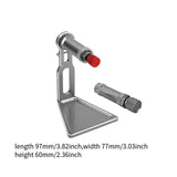 Maxbell Metal RC Car Tire Balance Tool 12mm 17mm RC Tire Balancer for 1/8 1/10 Model Gray