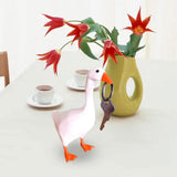 Maxbell Duck Key Holder Duck Statue Standing Desktop Decoration for Table Room Porch