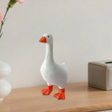 Maxbell Duck Key Holder Duck Statue Standing Desktop Decoration for Table Room Porch