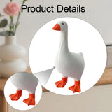 Maxbell Duck Key Holder Duck Statue Standing Desktop Decoration for Table Room Porch