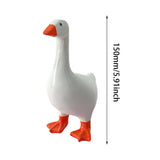 Maxbell Duck Key Holder Duck Statue Standing Desktop Decoration for Table Room Porch
