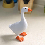 Maxbell Duck Key Holder Duck Statue Standing Desktop Decoration for Table Room Porch