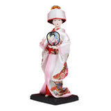 Maxbell Japanese Geisha Oriental Ancient Kabuki Lady Statue for Tabletop Shelf Home