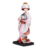 Maxbell Japanese Geisha Oriental Ancient Kabuki Lady Statue for Tabletop Shelf Home