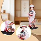 Maxbell Japanese Geisha Oriental Ancient Kabuki Lady Statue for Tabletop Shelf Home