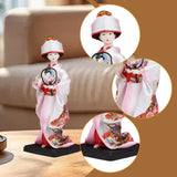 Maxbell Japanese Geisha Oriental Ancient Kabuki Lady Statue for Tabletop Shelf Home