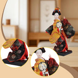 Maxbell Japanese Geisha Oriental Ancient Kabuki Lady Statue for Tabletop Shelf Home