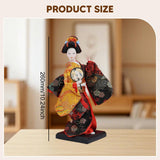 Maxbell Japanese Geisha Oriental Ancient Kabuki Lady Statue for Tabletop Shelf Home