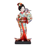 Maxbell Japanese Geisha Oriental Ancient Kabuki Lady Statue for Tabletop Shelf Home